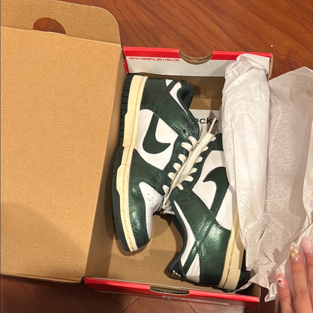 Nike Dunk Lows Green